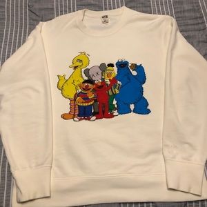 Kaws x Sesame Street crewneck
